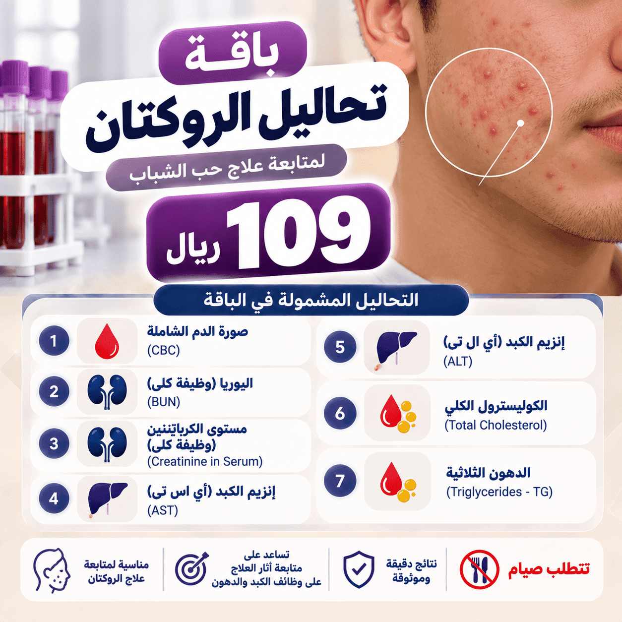 باقة تحاليل الروكتان