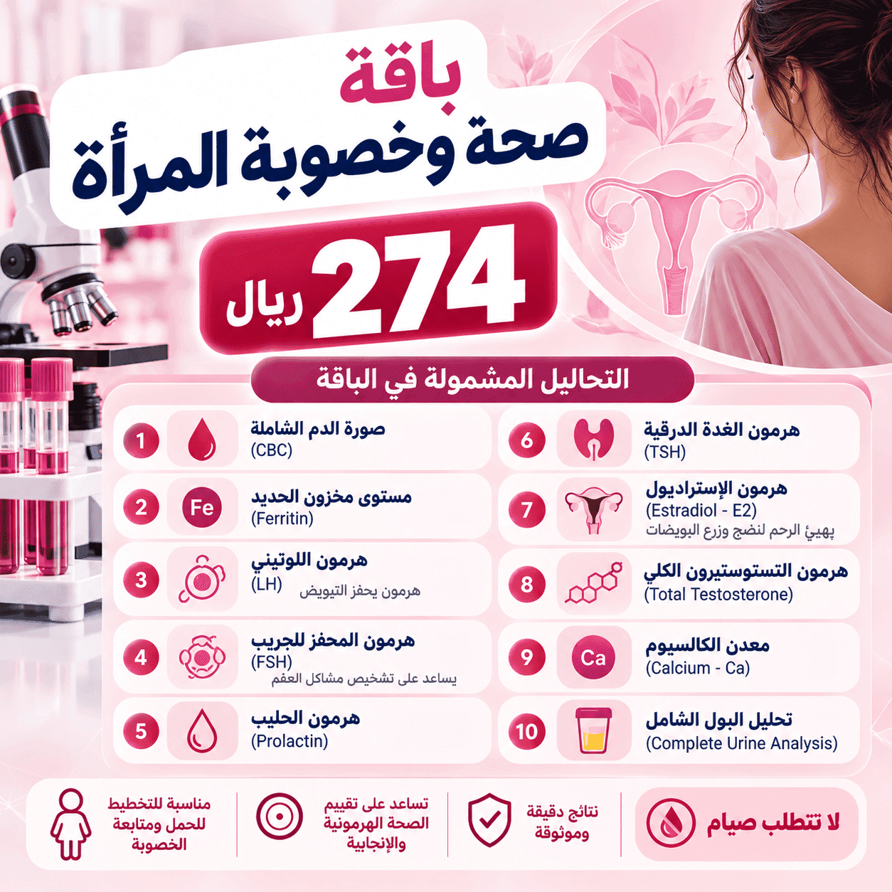 باقة صحة وخصوبة المرأة